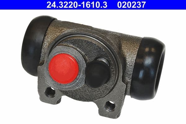 ATE Cylindre de roue 020237 diamètre 20,6 mm Bendix fonte grise
