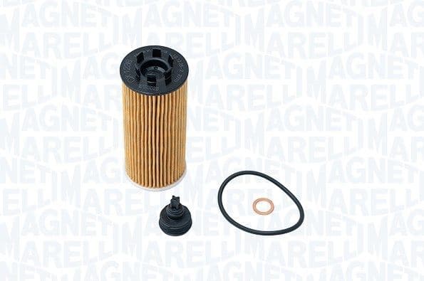 MAGNETI MARELLI 154072502087 Ölfilter Filtereinsatz Durchmesser 55 mm Motor Auto Wartung