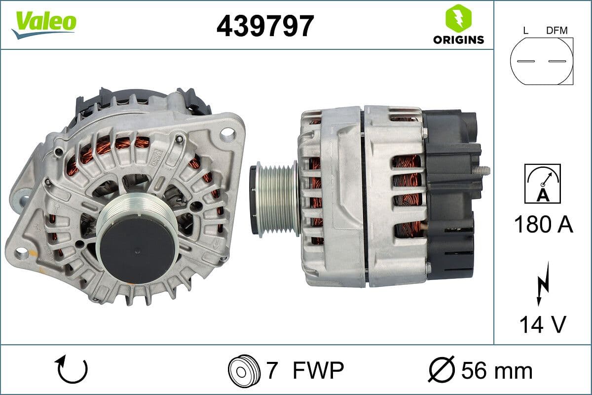 Alternateur VALEO VALE439797