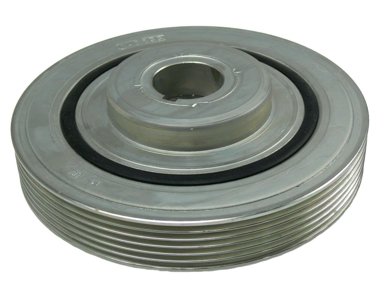 CORTECO 80001007 Kurbelwellenriemenscheibe für Keilrippenriemen Außendurchmesser 156 mm 5 Rippen 6PK