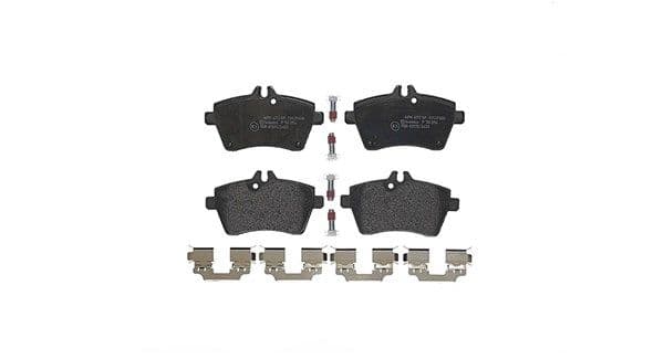 MAGNETI MARELLI Bremsbelagsatz 363916060302 TRW 116,6x63,9 mm 19 mm
