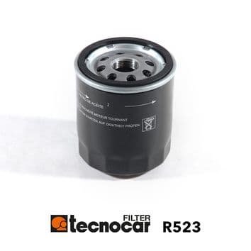TECNOCAR filtre à huile R523 à visser diamètre 76 hauteur 90 mm