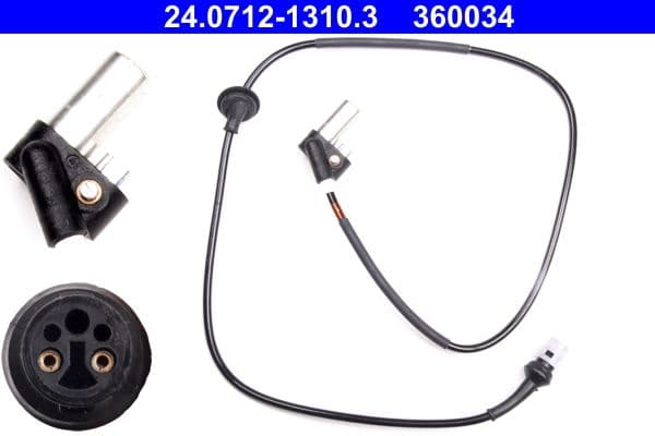 ATE 24.0712-1310.3 capteur ABS roue câble 1.120 mm