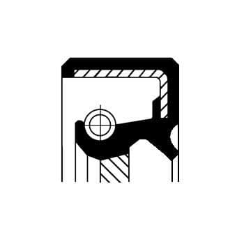 CORTECO 49369513 Joint différentiel dimensions 40x58x10 mm ACM
