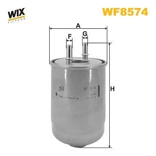 WIX FILTERS Filter WIXWF8574