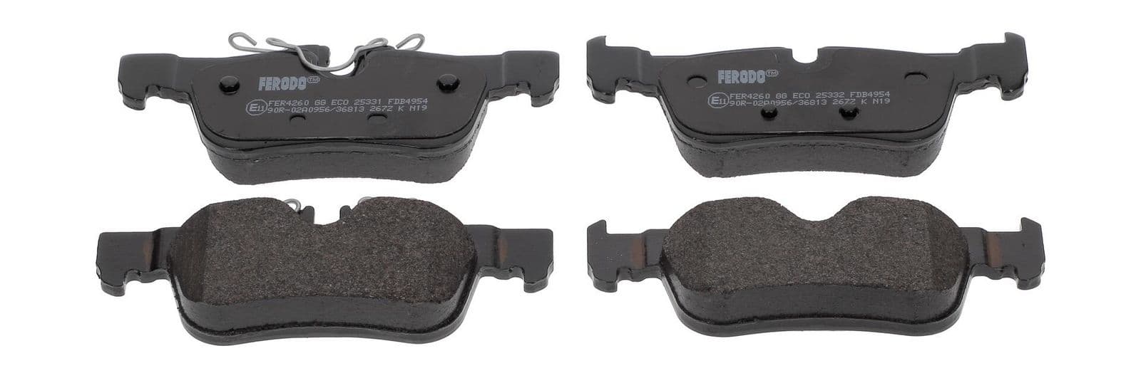 FERODO Bremsbeläge FDB4954 für Warnkontakt für Auto-Bremsanlage