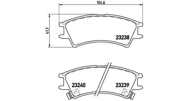 MAGNETI MARELLI plaquettes de frein 363916060800 avec témoin sonore