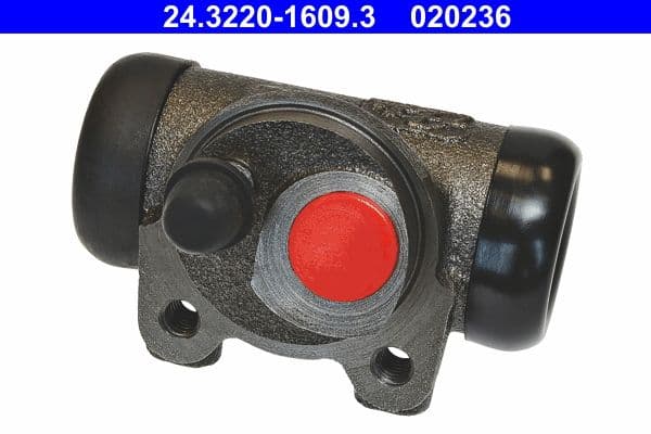 ATE Radbremszylinder 020236 Durchmesser 20,6 mm Bendix Grauguss