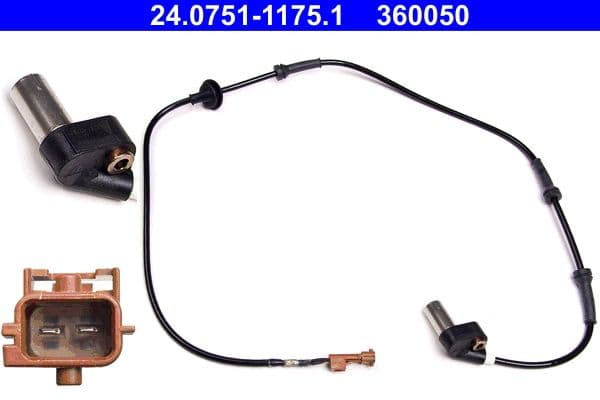 ATE 24.0751-1175.1 capteur ABS roue câble 1.150 mm