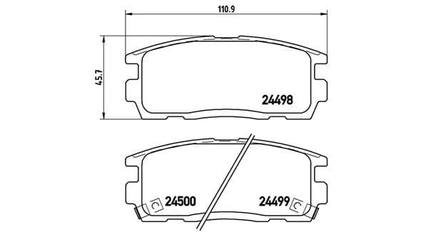 MAGNETI MARELLI plaquettes de frein 363700201659
