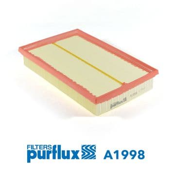 PURFLUX Filtre a air A1998 276x171x45 mm cartouche moteur piece entretien