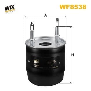 Filter WIX FILTERS WF8538