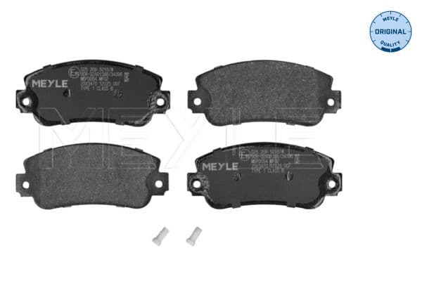 MEYLE plaquettes de frein 00252095018/W avant 108,8x47,3 épaisseur 18 mm avec témoin
