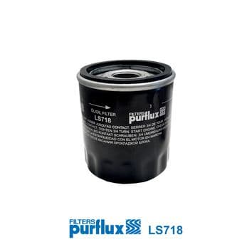 PURFLUX LS718 Ölfilter Anschraubfilter Durchmesser 74 mm Höhe 86 mm Motor Auto Wartung