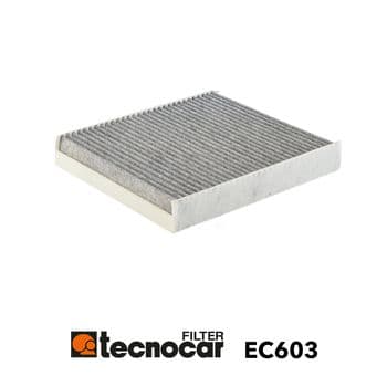 TECNOCAR filtre d'habitacle EC603 charbon actif 240x204x35 mm