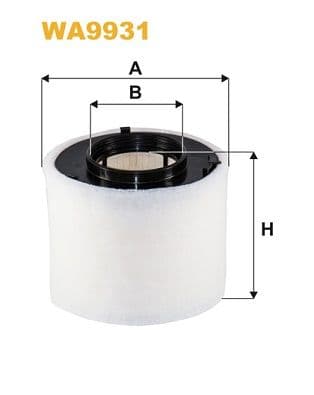 WIX FILTERS WA9931 Luftfilter Motoransaugung
