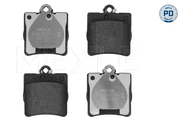 MEYLE Jeu plaquettes frein 00252191915/PD arriere ATE 63,7x72,8 mm 15,3 mm