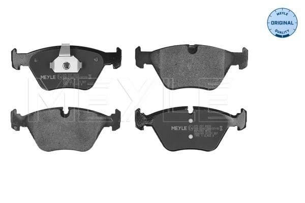 MEYLE Jeu plaquettes frein 0252318320 avant ATE 155,2x64,6 mm 19,9 mm