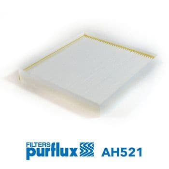PURFLUX AH521 Innenraumfilter Pollenfilter Länge 223 mm
