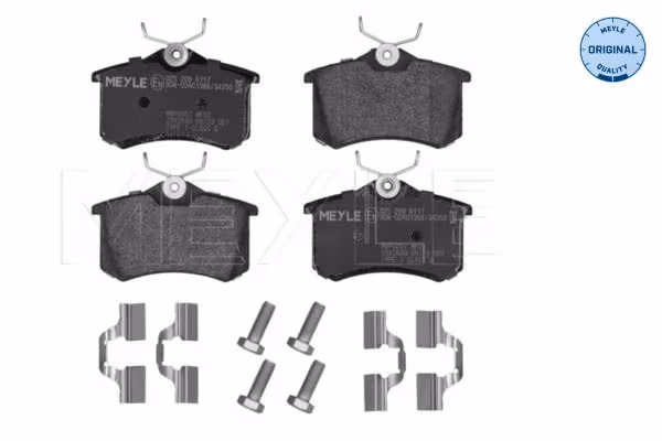 MEYLE Bremsbeläge 0252096117 für Auto-Bremsanlage