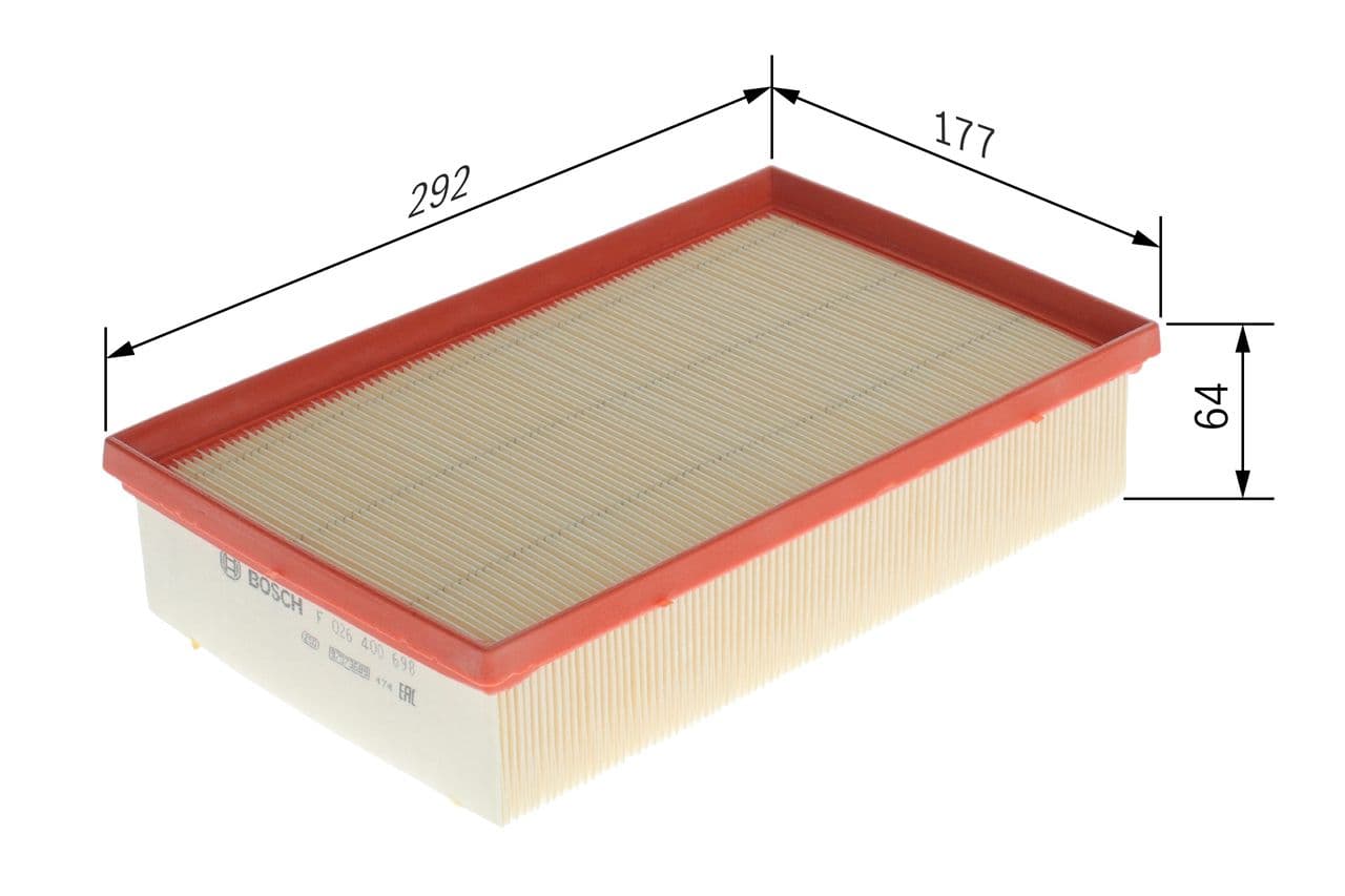 BOSCH Filter BOSCF 026 400 698