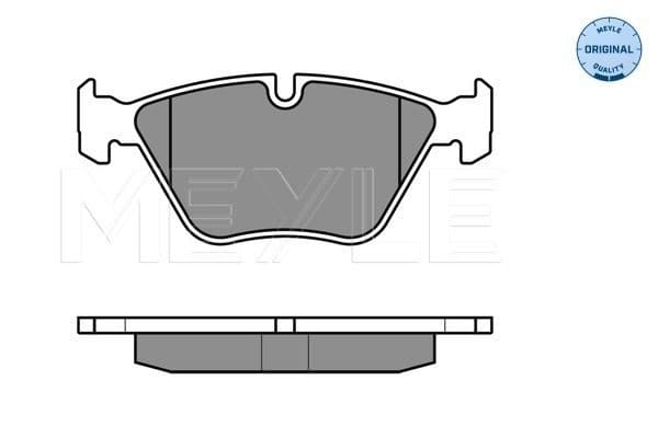 MEYLE Bremsbeläge 0252409620 für Auto-Bremsanlage