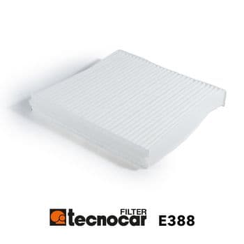 TECNOCAR Innenraumfilter E388 Pollenfilter 210x205x30 mm