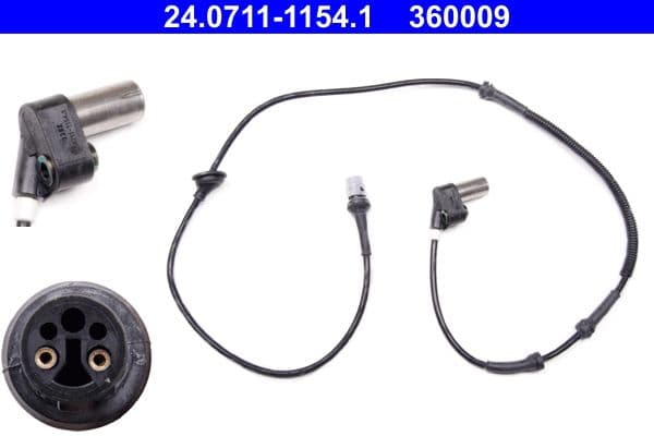 ATE 24.0711-1154.1 capteur ABS roue câble 1.295 mm