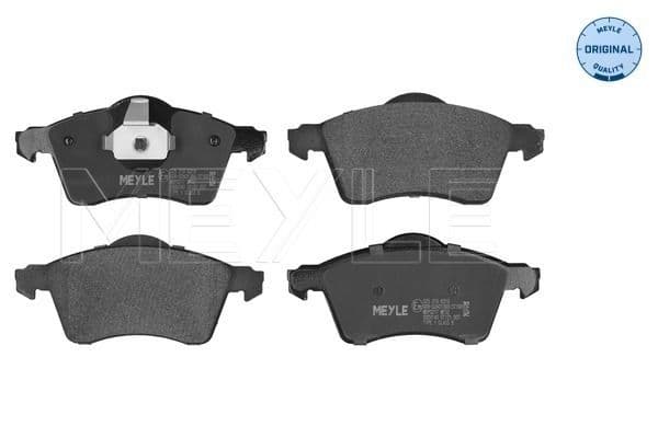 MEYLE Bremsbeläge 0252188319 vorne 156,3x68,7 Stärke 19,6 mm