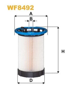 Kraftstofffilter WIX FILTERS WIXWF8492