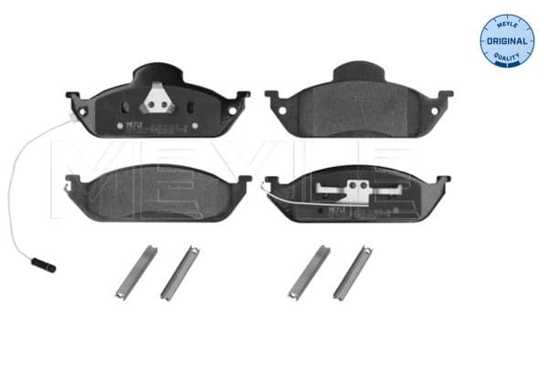 MEYLE Bremsbeläge 00252319317/W vorne mit Warnkontakt