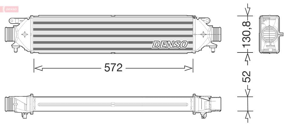DENSO Intercooler DIT09122