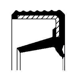 CORTECO 01033405B joint spi boîte manuelle 16 mm x 24 mm x 5,8 mm