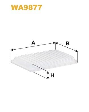 WIX FILTERS WA9877 filtre à air admission moteur