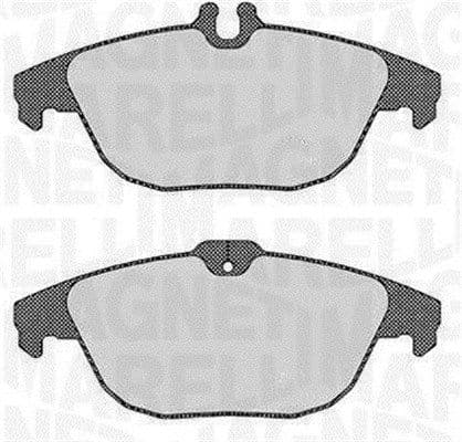 MAGNETI MARELLI plaquettes de frein 363916060314 prévu témoin