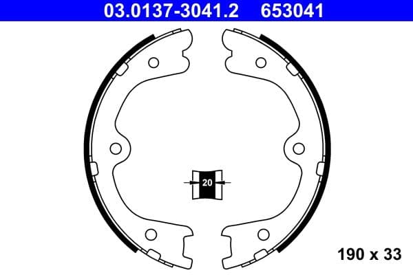 Ate Serie Ganasce - Infiniti Fx/Qx70 (S51) (08-) 653041