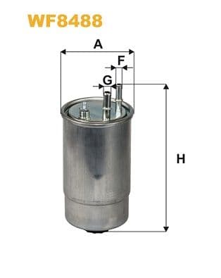 WIX FILTERS Filter WIXWF8488