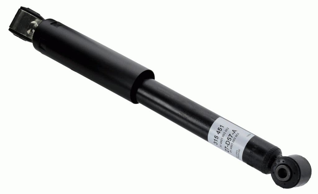 SACHS amortisseur 315451 à gaz télescopique bitube