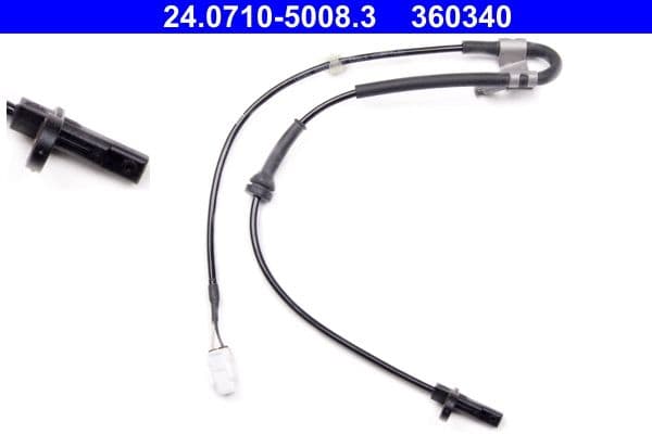 ATE 24.0710-5008.3 capteur ABS roue câble 720 mm