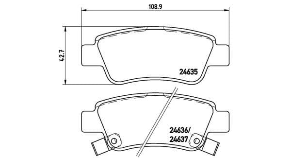 MAGNETI MARELLI plaquettes de frein 363700201729