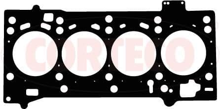 CORTECO 49368111 Joint de culasse épaisseur 1,6 mm diamètre 82 mm 2 trous