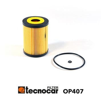 TECNOCAR filtre à huile OP407 cartouche diamètre 72 hauteur 95 mm
