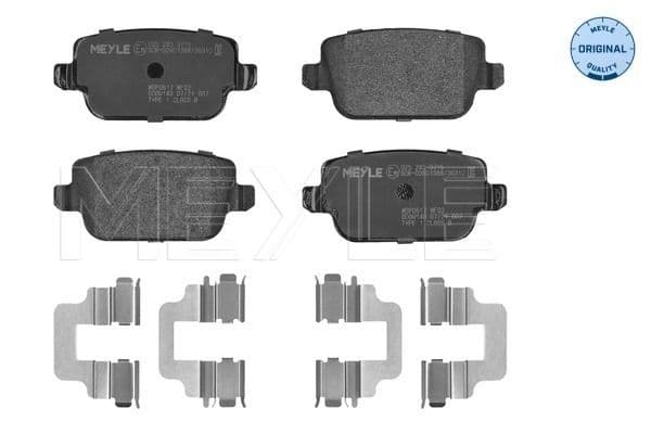MEYLE Bremsbeläge 0252453715 für Auto-Bremsanlage