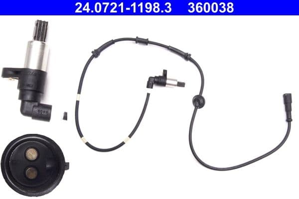 ATE 24.0721-1198.3 capteur ABS roue câble 1.095 mm