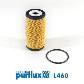 PURFLUX filtre à huile L460 cartouche diamètre 57 hauteur 116 mm