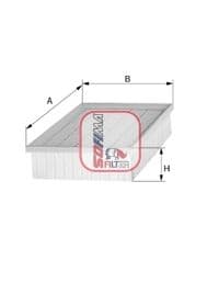 SOFIMA Luftfilter S2920A für Fahrzeugwartung