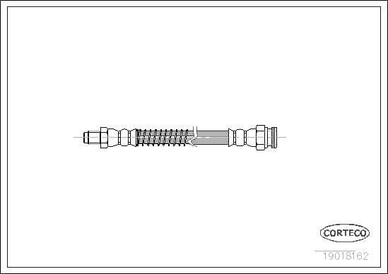 Corteco Flessibile Del Freno 19018162