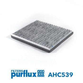PURFLUX AHC539 Innenraumfilter Aktivkohle Länge 215 mm