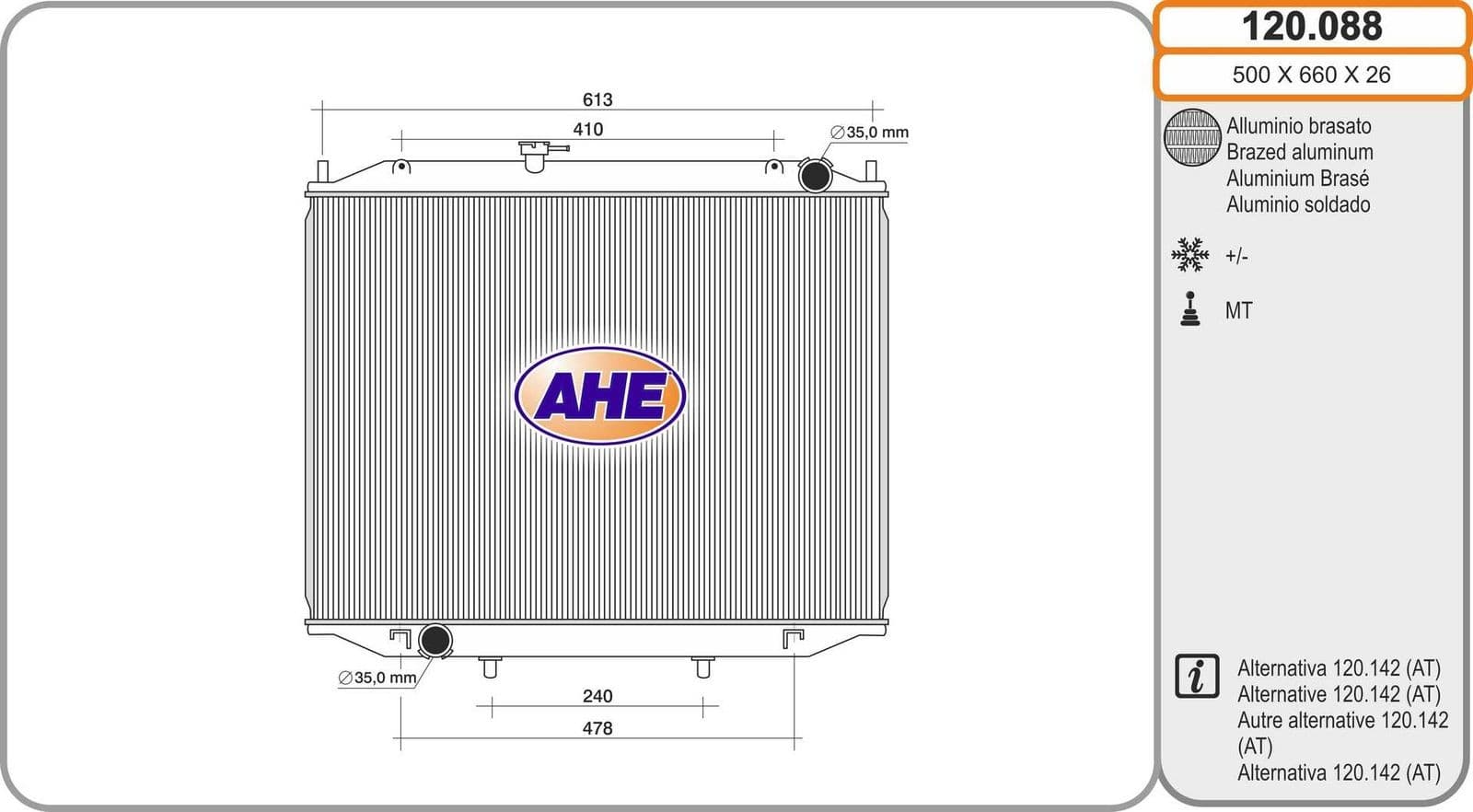 Autoteil AHE 120.088