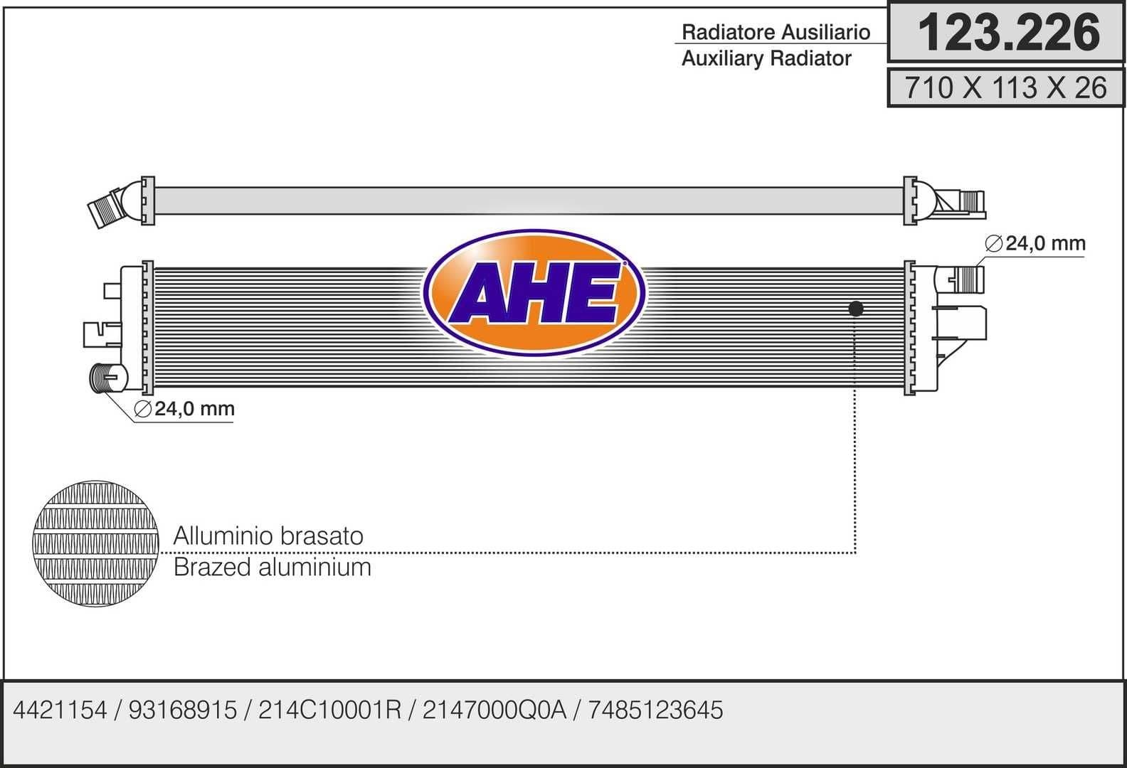 pièce auto AHE 123.226